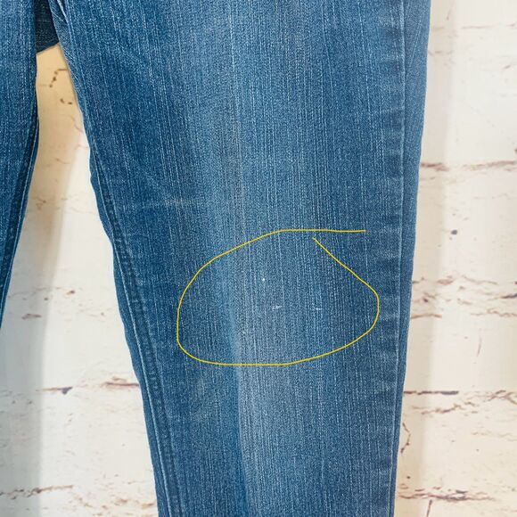 Democracy Skinny Jeans Size 14 Women’s Dark Wash Absolution Stretch Denim Pants - Picture 5 of 9